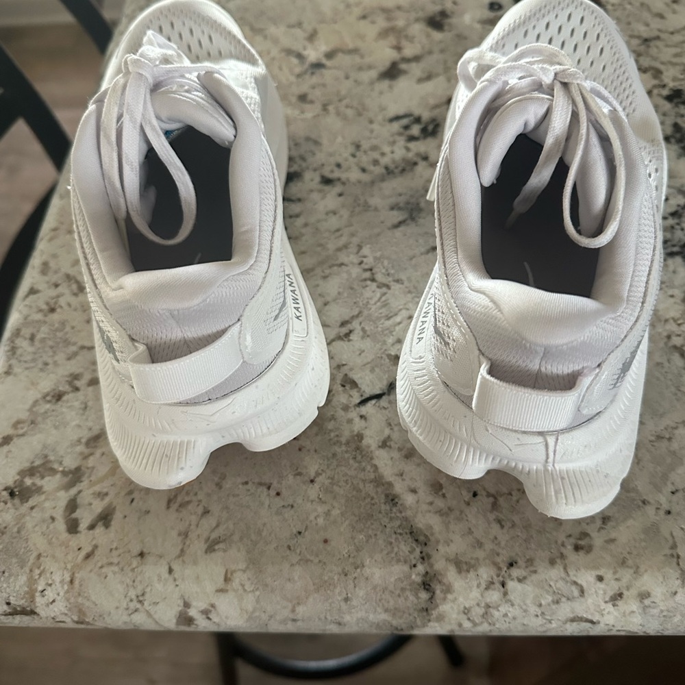 Hoka White Athletic Shoes - Picture 3 of 5